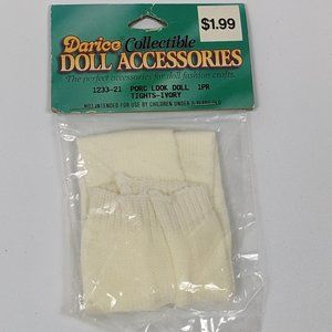 Darice Collectible Doll Accessories Cream Doll Tights NEW
